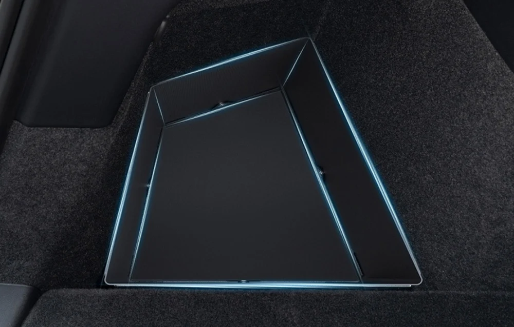 Bagasjeromsorganisator Tesla Model Y │ T-Space Series Trunk Organizer Black - sett 2 stk. – bilde 10