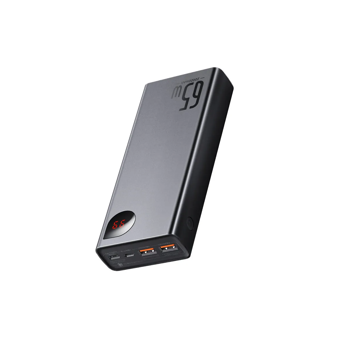 Baseus Adaman 65W | Power Bank USB USB-C 65W QC 4.0 PD Huawei SCP 5A Samsung AFC – bilde 2