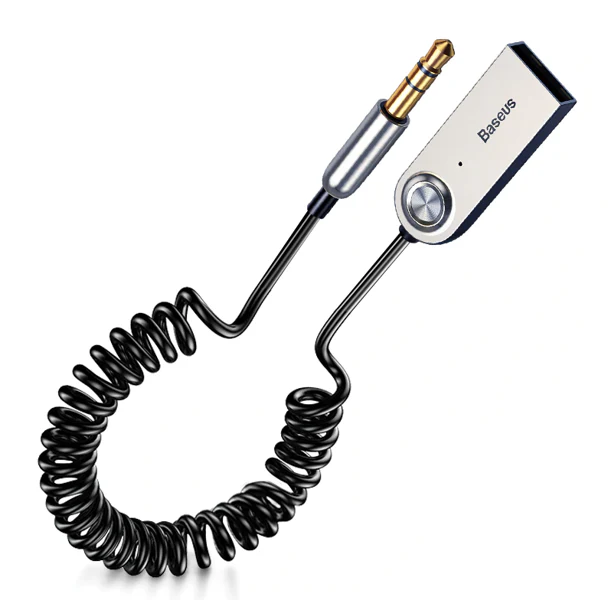 Baseus BA01 | Audio AUX Bluetooth 5.0-mottakeradapter for bil