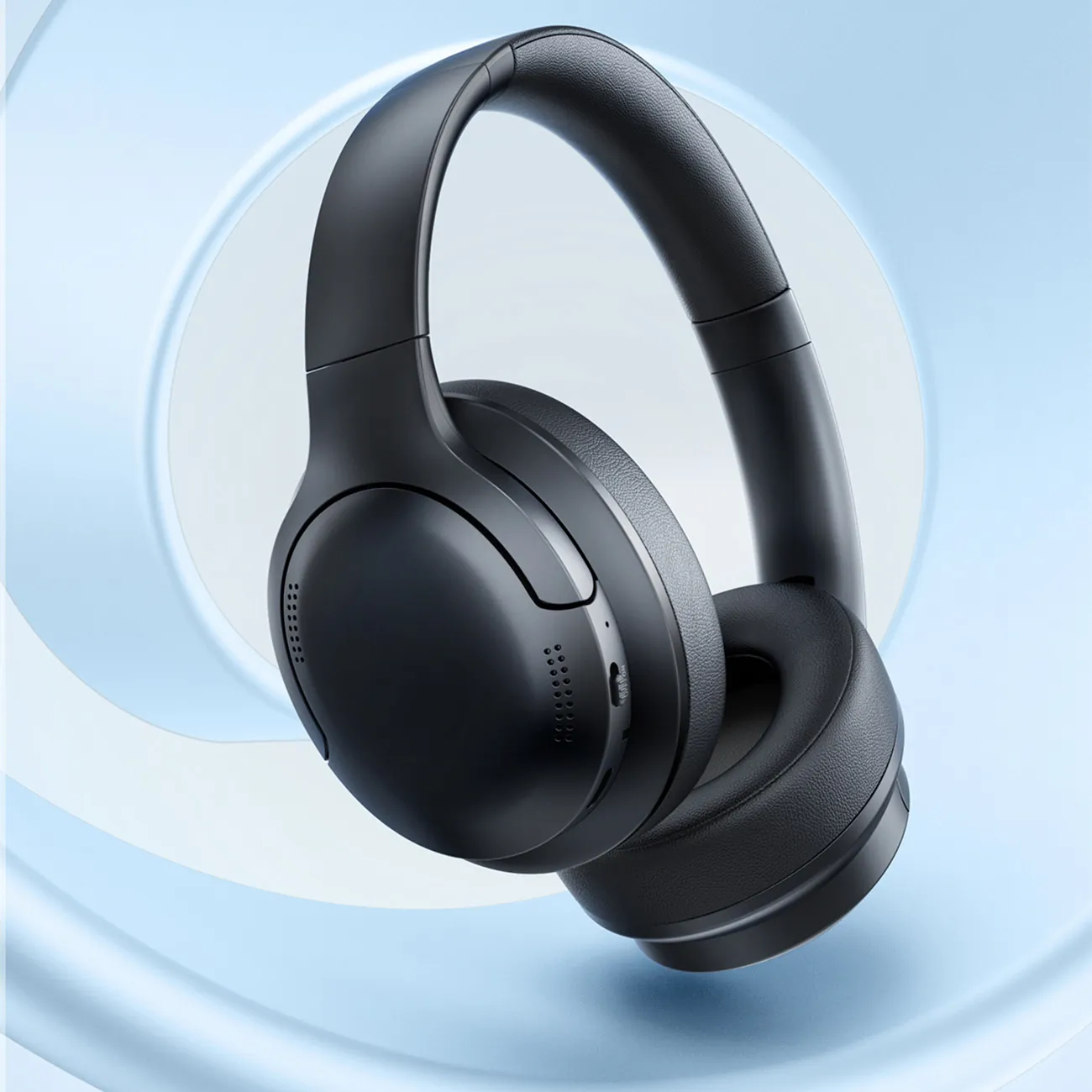 Baseus Bass BH1 Lite | Trådløse hodetelefoner over øret Bluetooth 6.0 – Svart – bilde 4