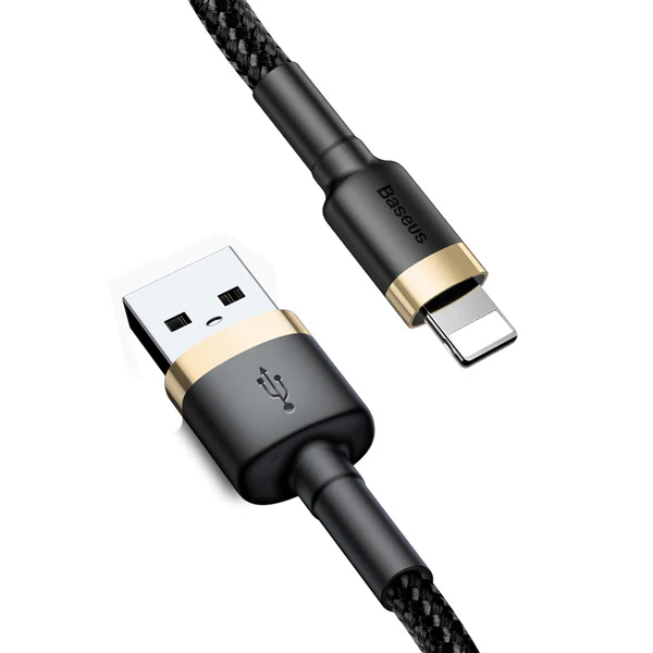 Baseus Cafule Cable | Solid USB - Lightning-kabel til iPhone 6 7 8 X 2.4A 1m