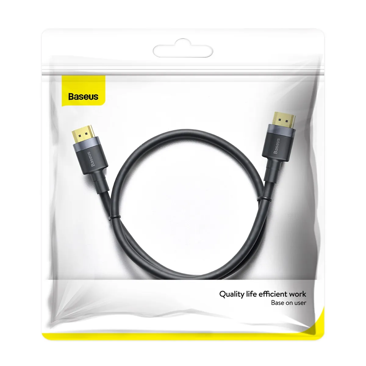 Baseus Cafule | HDMI 2.0-kabel 4K 60 Hz 1 m – Svart – bilde 7