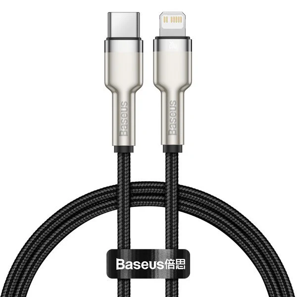 Baseus Cafule Metal | USB-C Lightning PD 20W-kabel til iPhone og iPad