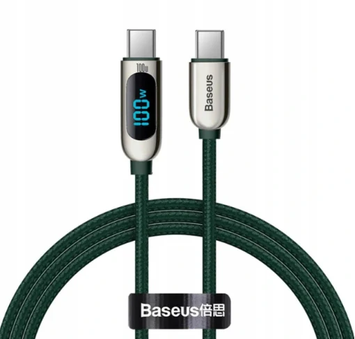 Baseus Display | USB-C kabel med 100W PD QC 4.0 skjerm