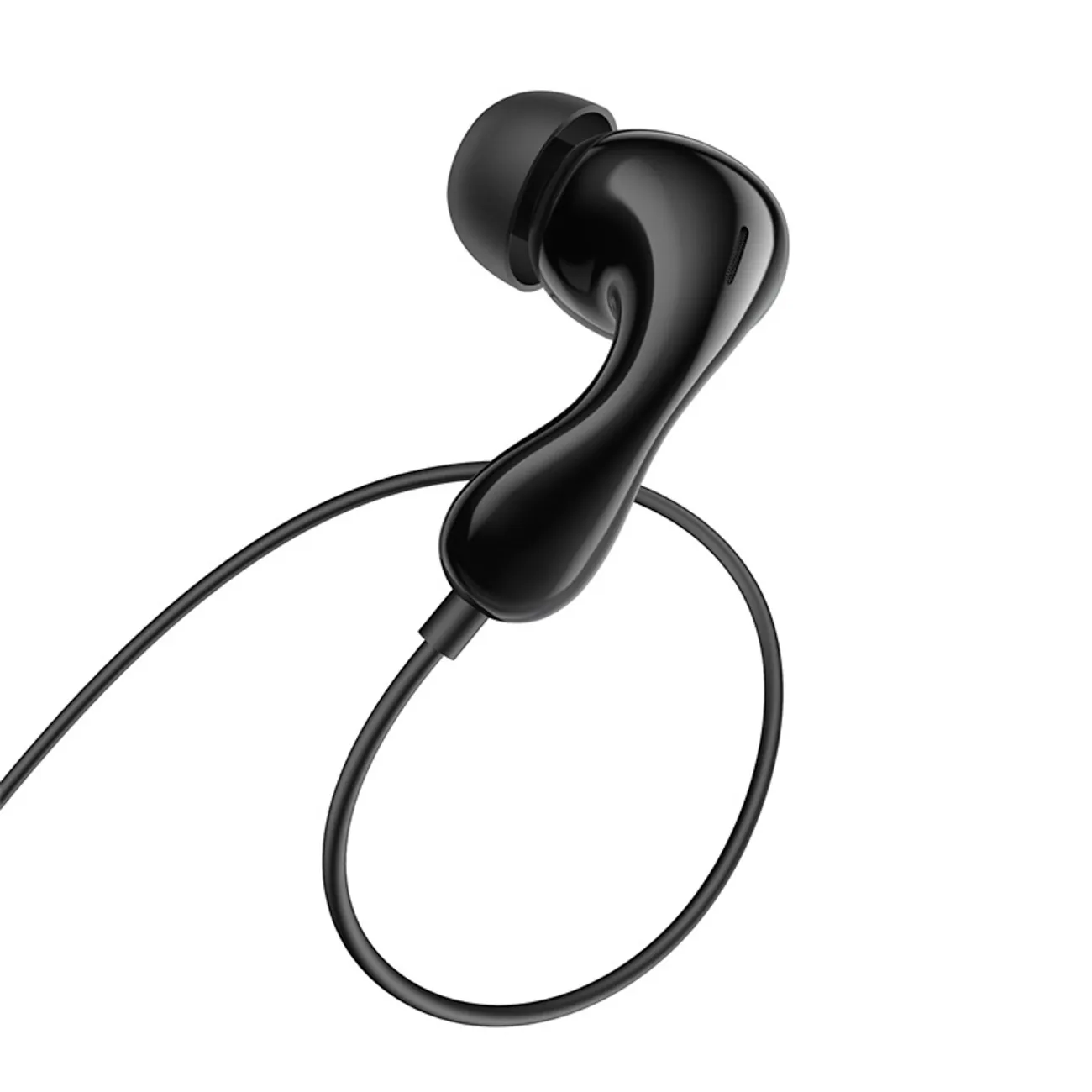 Baseus Encok CZ20 | Kablede in-ear øretelefoner USB-C – Svart – bilde 4