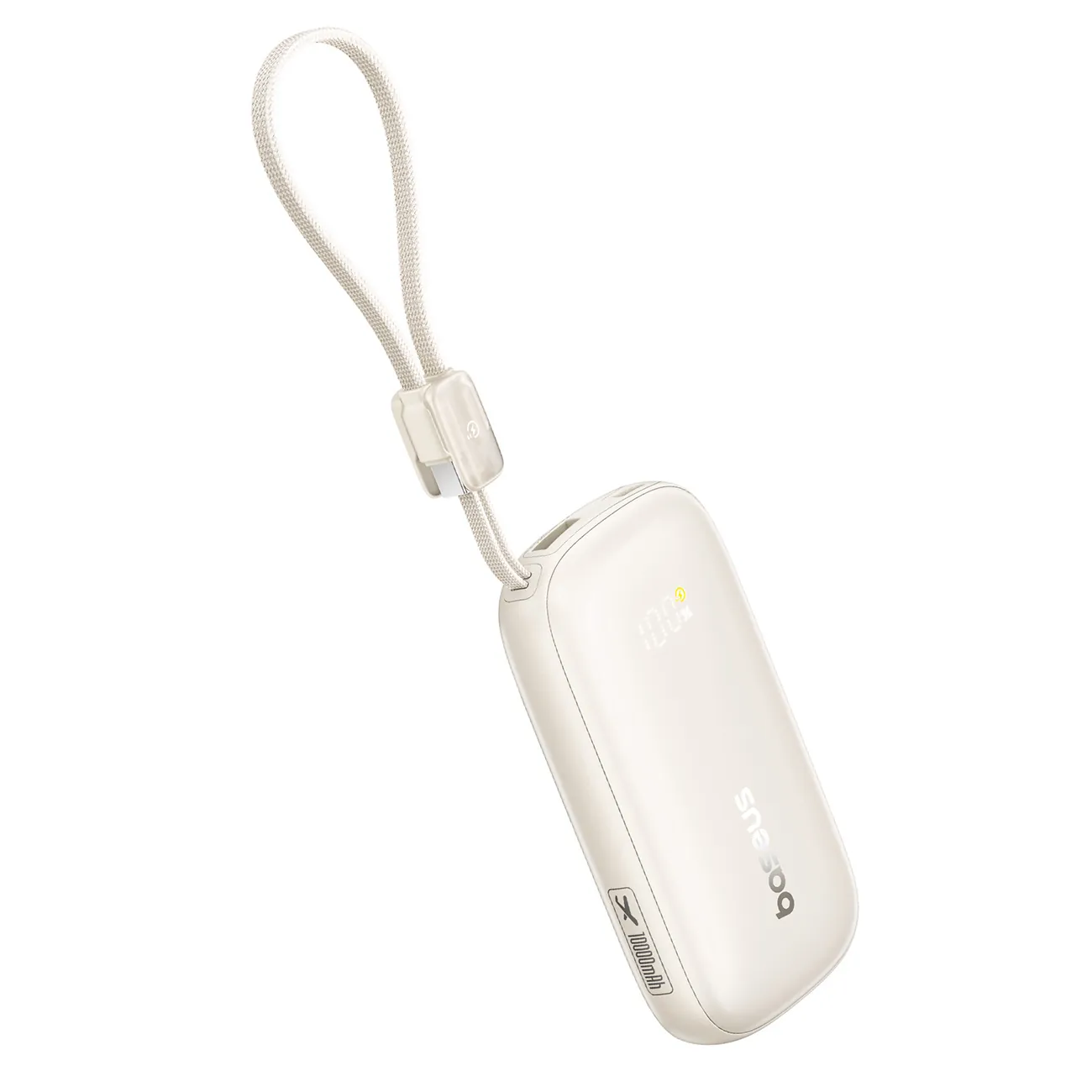 Baseus EnerFill FC21 Qpow 3 Ultra | Powerbank 10000 mAh 22,5W med kabel-stropp – Titan – bilde 3