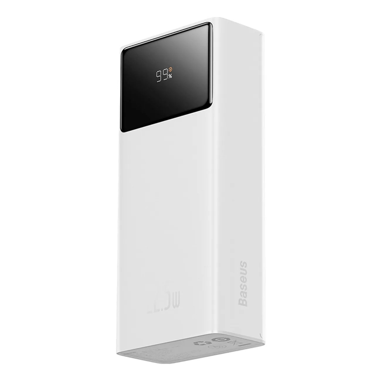 Baseus EnerFill FP41 | Powerbank 30000 mAh 22,5W med USB-A til USB-C-kabel 30 cm – Hvit