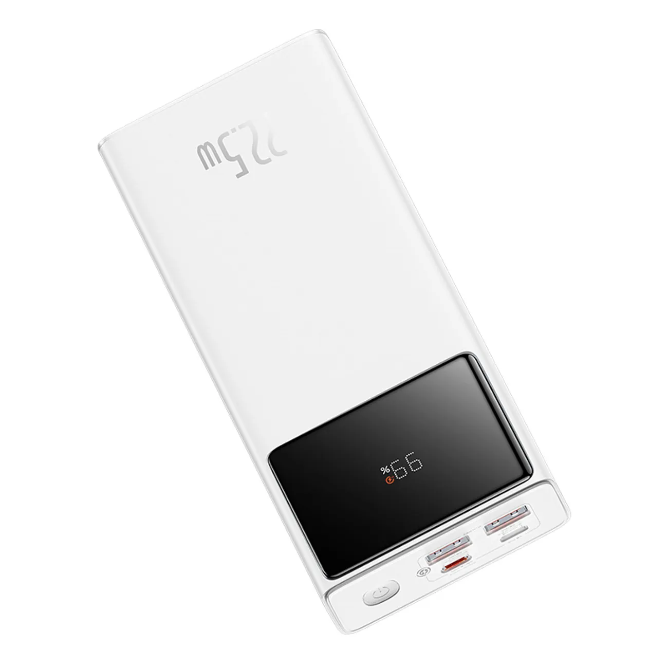 Baseus EnerFill FP41 | Powerbank 30000 mAh 22,5W med USB-A til USB-C-kabel 30 cm – Hvit – bilde 6