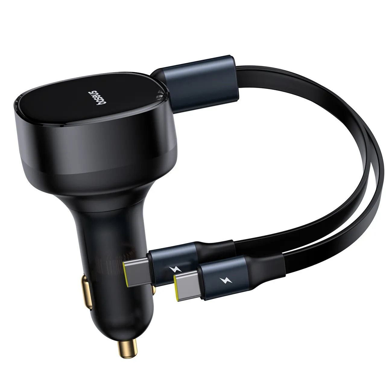 Baseus Enjoyment | Billader 2-i-1 33W med 2x USB-C – Svart – bilde 3