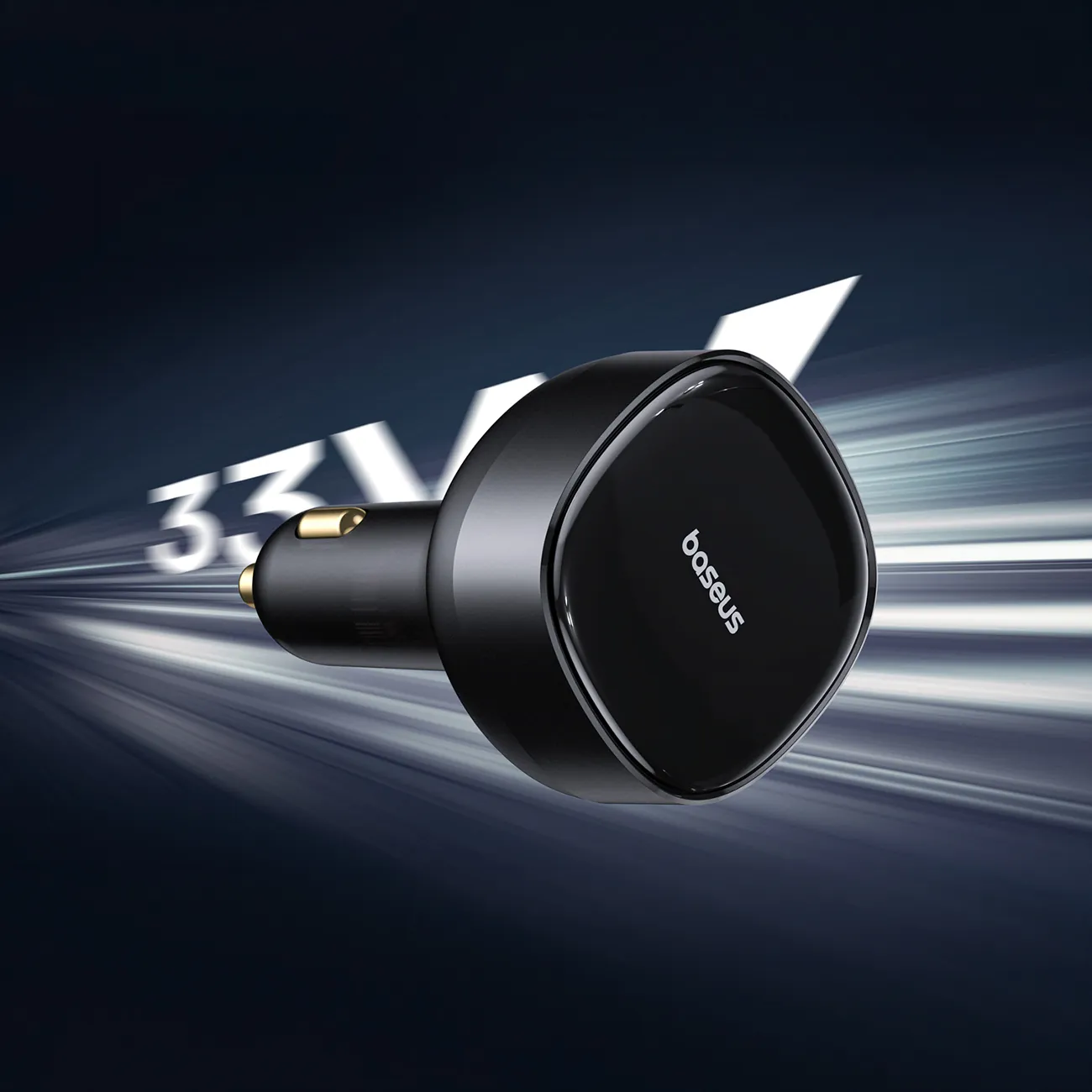 Baseus Enjoyment | Billader 2-i-1 33W med 2x USB-C – Svart – bilde 6