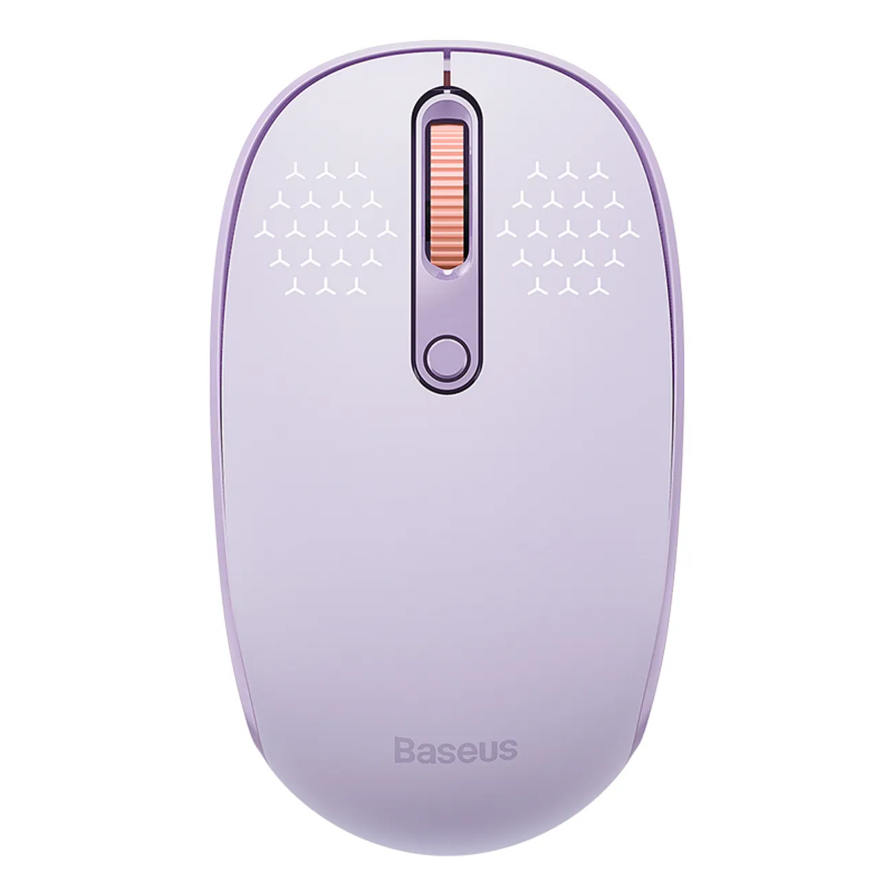 Baseus F01B | Trådløs mus 2,4 GHz + Bluetooth – Lilla