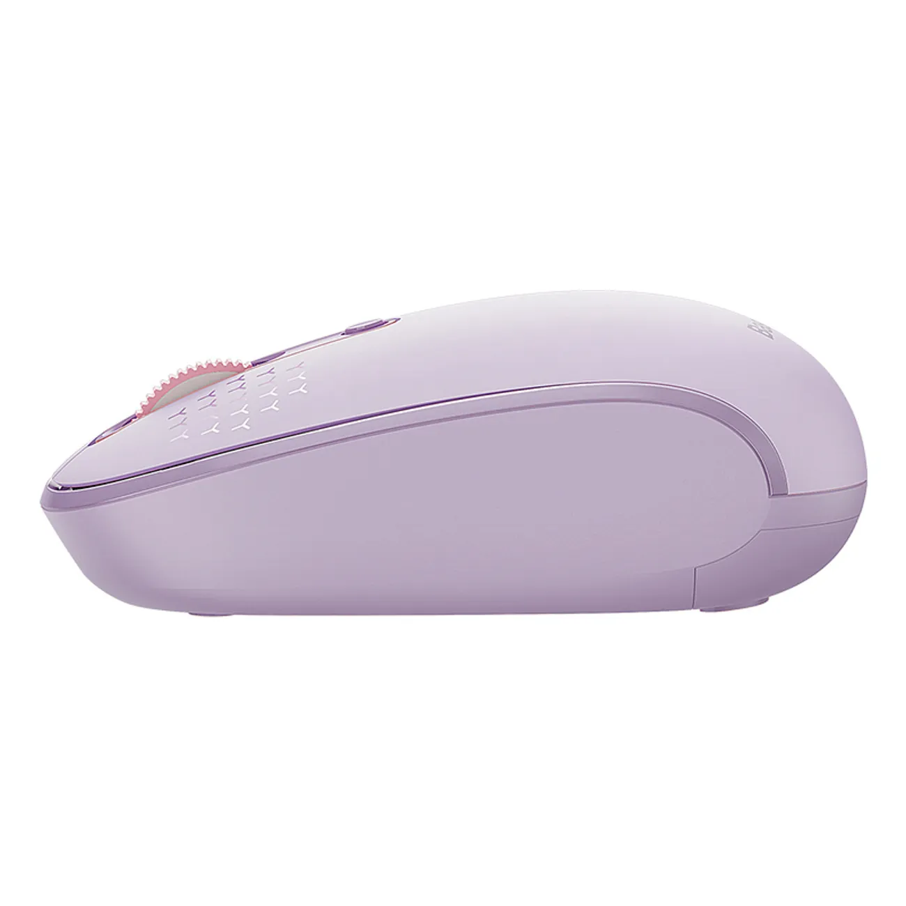 Baseus F01B | Trådløs mus 2,4 GHz + Bluetooth – Lilla – bilde 3
