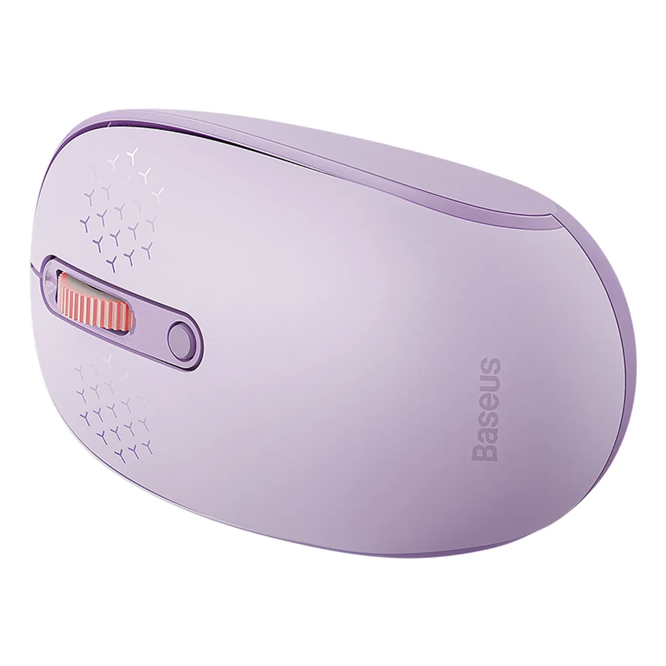 Baseus F01B | Trådløs mus 2,4 GHz + Bluetooth – Lilla – bilde 5