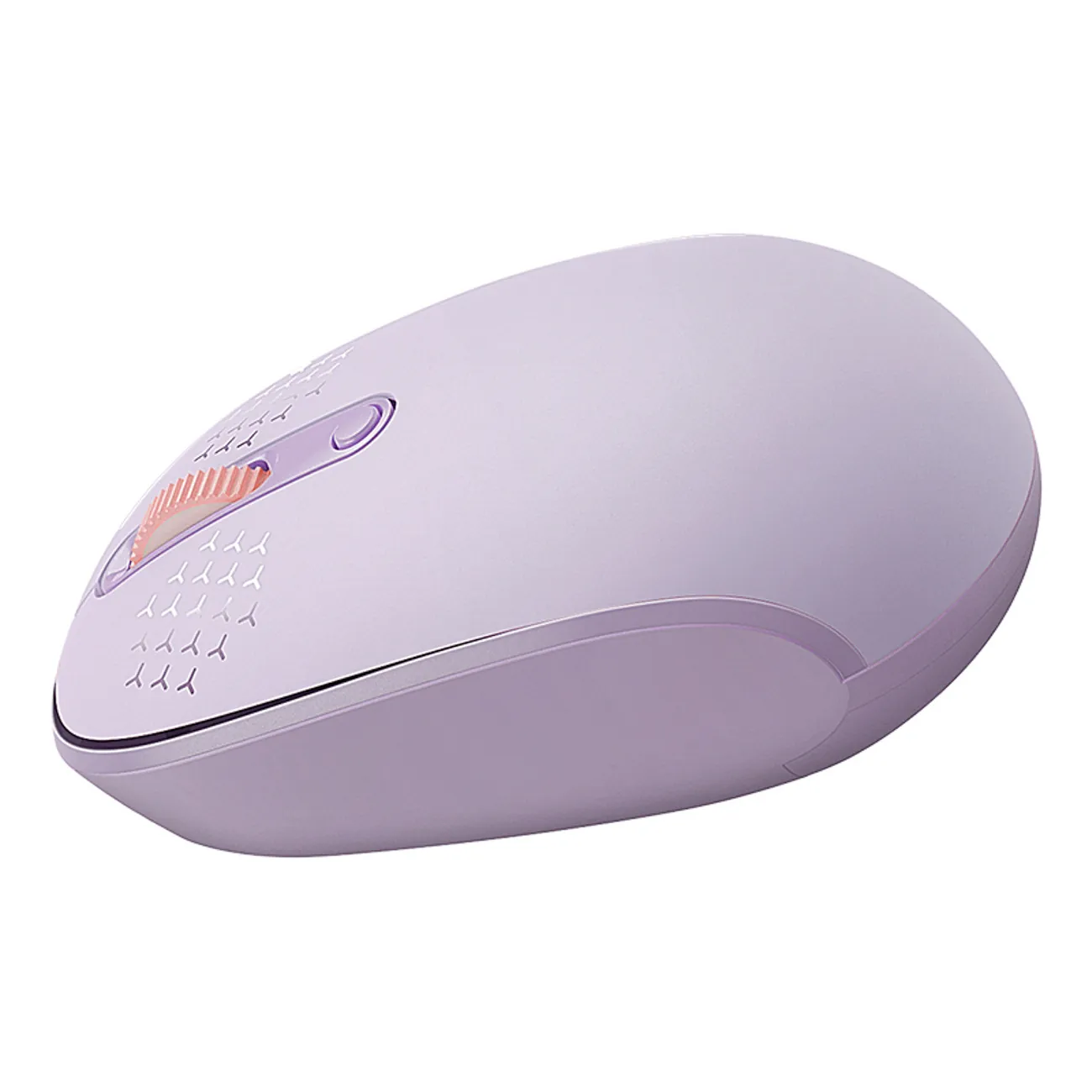 Baseus F01B | Trådløs mus 2,4 GHz + Bluetooth – Lilla – bilde 6