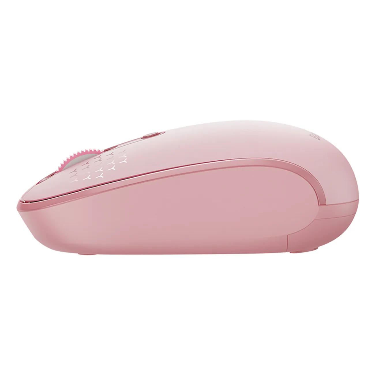 Baseus F01B | Trådløs mus 2,4 GHz + Bluetooth – Rosa – bilde 3