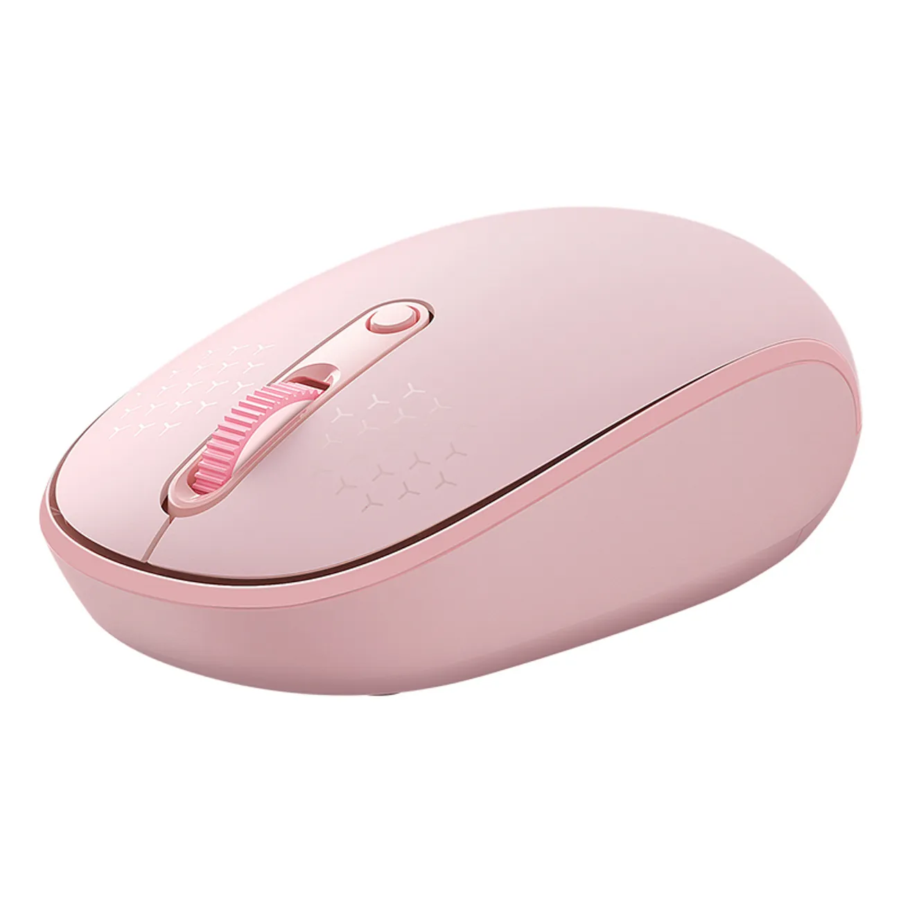 Baseus F01B | Trådløs mus 2,4 GHz + Bluetooth – Rosa – bilde 4