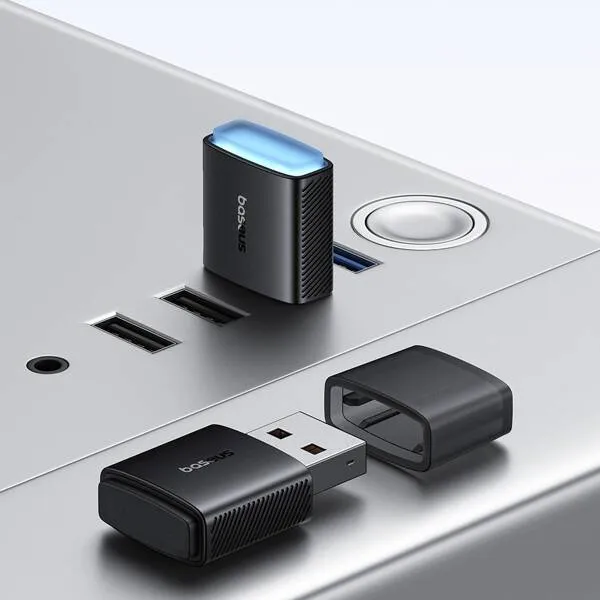 Baseus FastJoy WiFi | Trådløs USB WiFi-nettverksadapter til ekstern datamaskin eller bærbar PC 2.4 GHz 300 Mbps – bilde 2