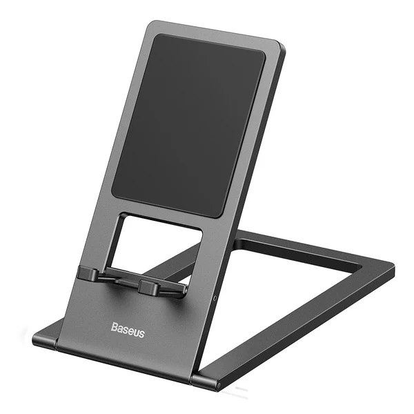 BASEUS FOLDABLE DESKTOP I Foldbar metallskrivebordholder / TABLET - GREY