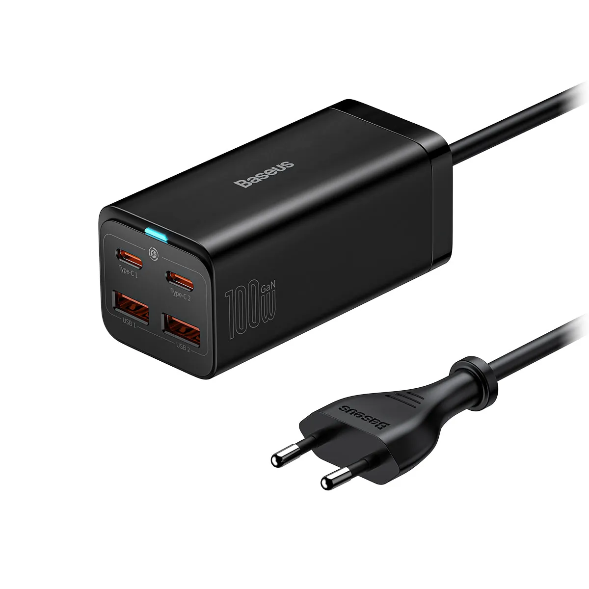Baseus GAN3 Pro | Vegglader med 4x USB-A USB-C PD QC4.0 100W