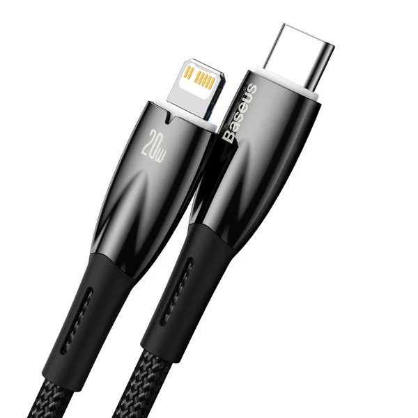 Baseus Glimmer Series | USB-C - Lightning-kabel for iPhone Power Delivery 20W 1m