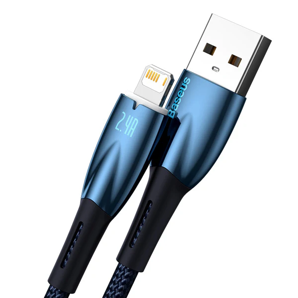 Baseus Glimmer Series | USB - Lightning-kabel for Apple iPhone iPad AirPods 1m 2.4A