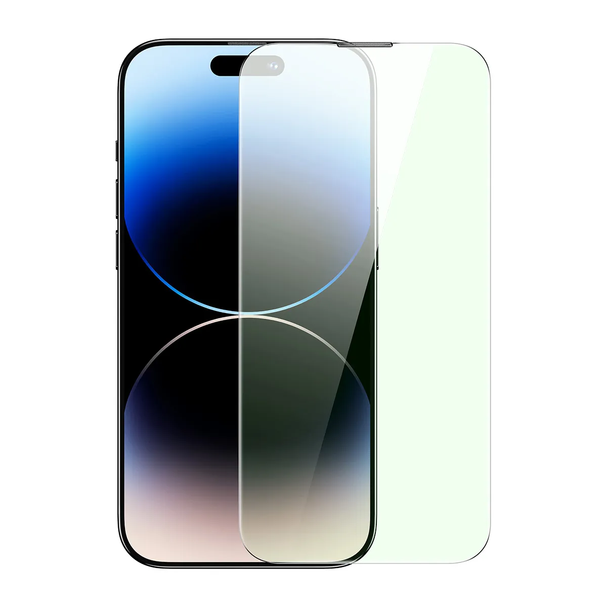 Baseus | Herdet glass til iPhone 14 Pro Max med blålysfilter 0,3 mm – Gjennomsiktig