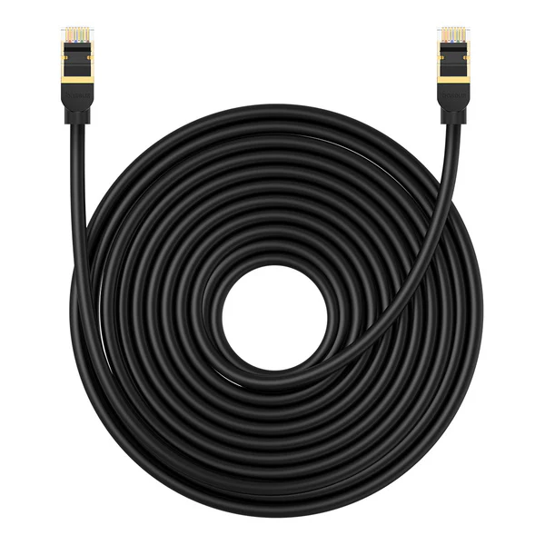 Baseus High Speed CAT8 | Ethernet LAN-nettverkskabel CAT8 RJ45 40Gb/s 2000MHz 15m