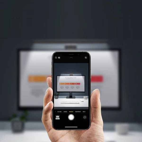 Baseus i-wok-serien | LED-skrivebordslampe for datamaskinmonitor – bilde 5