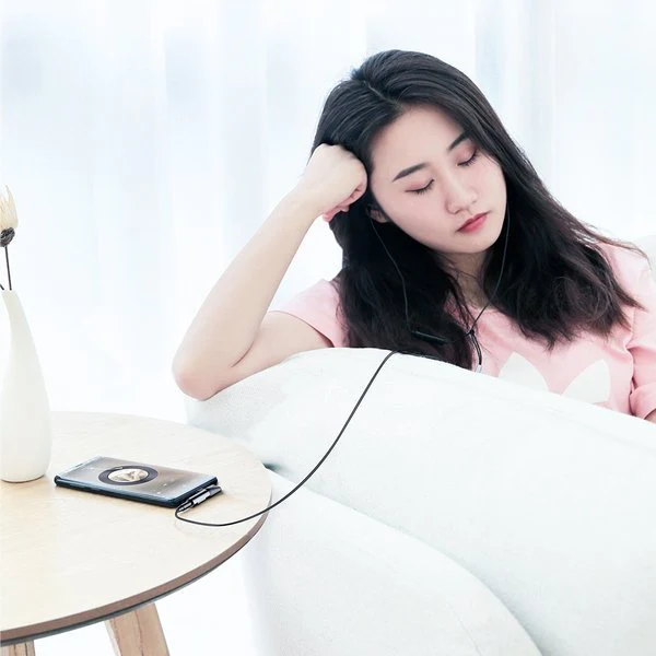 Baseus L41 | USB-C til Mini Jack 3,5 mm / USB-C lydovergangsadapter for hodetelefoner – bilde 3