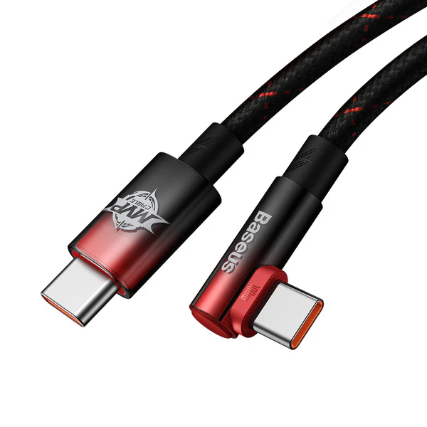 Baseus MVP 2 | Vinkelkabel Type C - Type C 100W 1m 5A