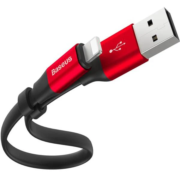 Baseus Nimble Portable | USB - Lightning - ladekabel 3A 23cm