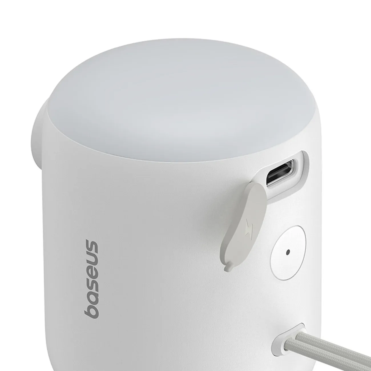 Baseus PocketGo | Bærbar oppladbar luftpumpe – Hvit – bilde 4