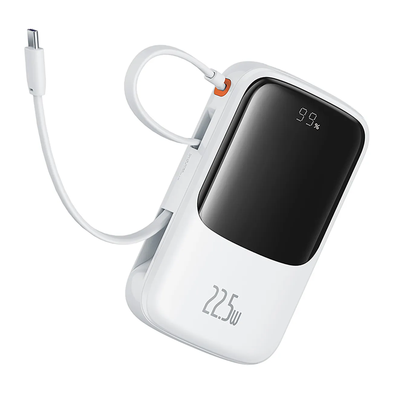 Baseus Qpow Pro+ | Powerbank 10000 mAh 22,5W USB-C – Hvit – bilde 4