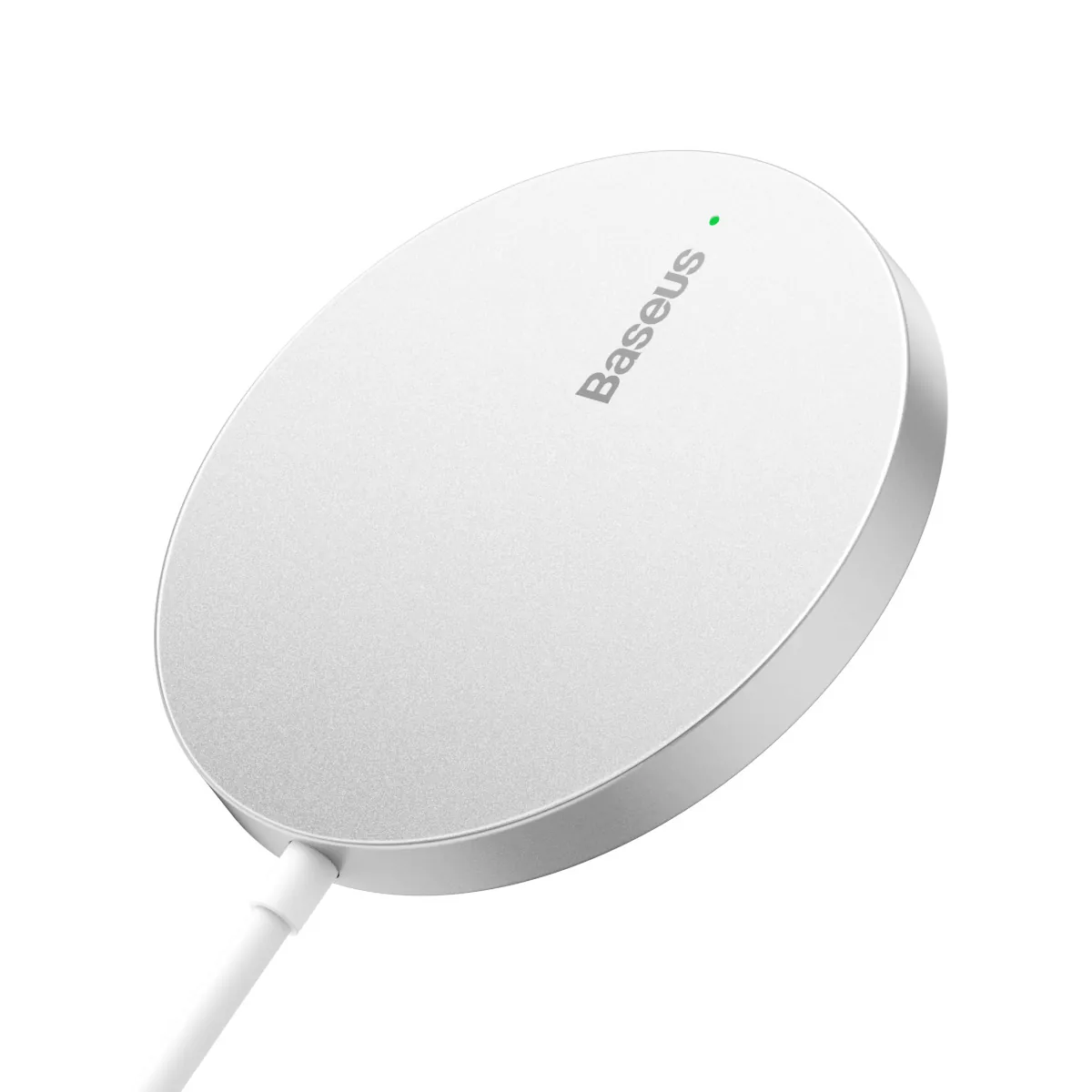 Baseus Simple Mini3 | Trådløs lader 15W – Sølv – bilde 5