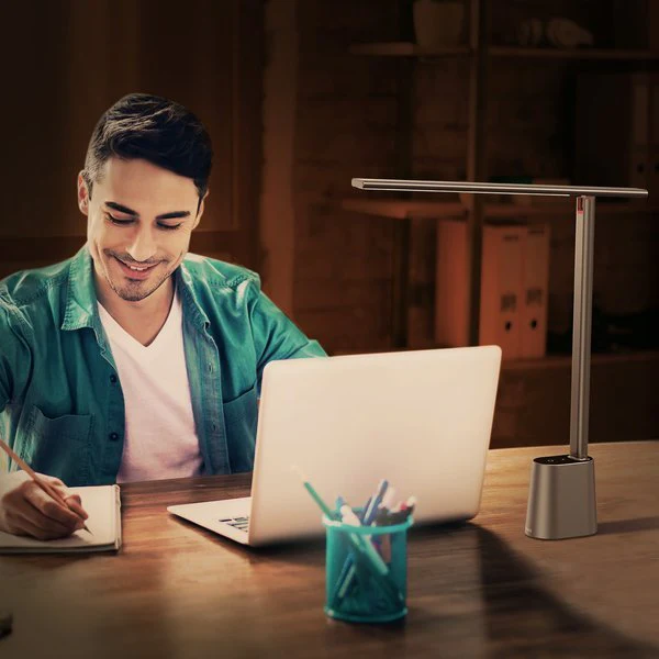 Baseus Smart Eye | Trådløs skrivebordslampe med LED-lys sensor – bilde 4