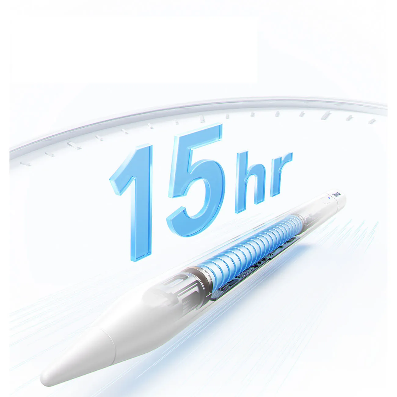Baseus Smooth Writing PS3 Air | Aktiv pekepenn med Bluetooth til iPad – Hvit – bilde 8