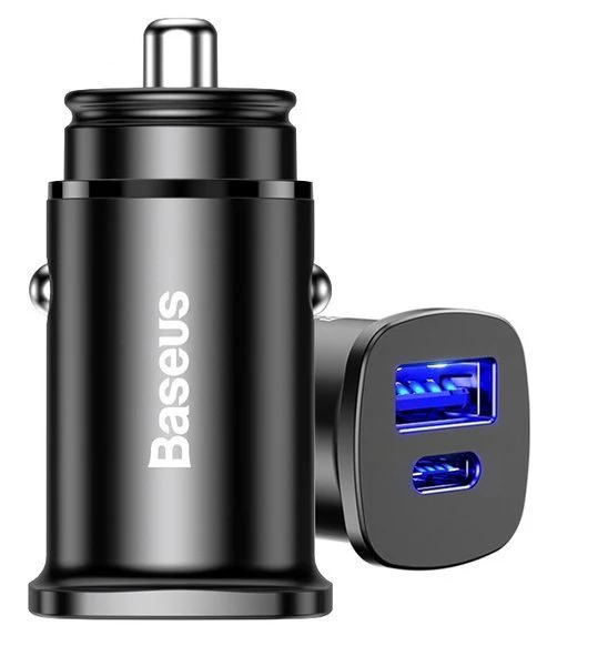 Baseus Square metal A+C 30W | USB-A Type-C QC3.0 PD 30W 5A