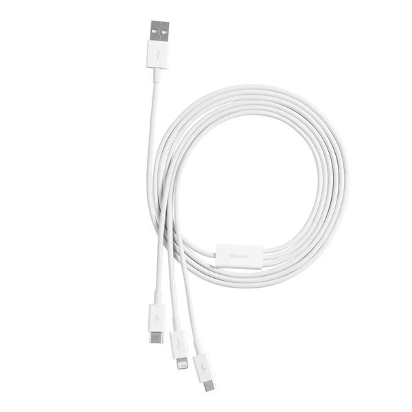 Baseus Superior | 3-in-1 USB - USB-C Micro Lightning 3.5A cable – bilde 10