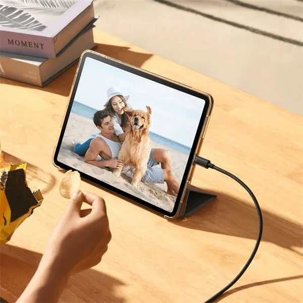 Baseus Tungsten Gold | USB-C Type-C 240W Power Delivery-kabel Samsung AFC Huawei SCP Quick Charge 1m – bilde 6
