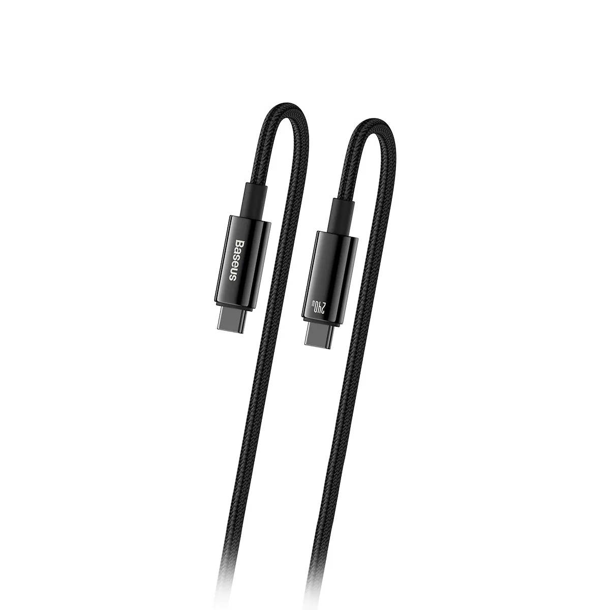 Baseus Tungsten Gold | USB-C Type-C 240W Power Delivery-kabel Samsung AFC Huawei SCP Quick Charge 3m – bilde 2