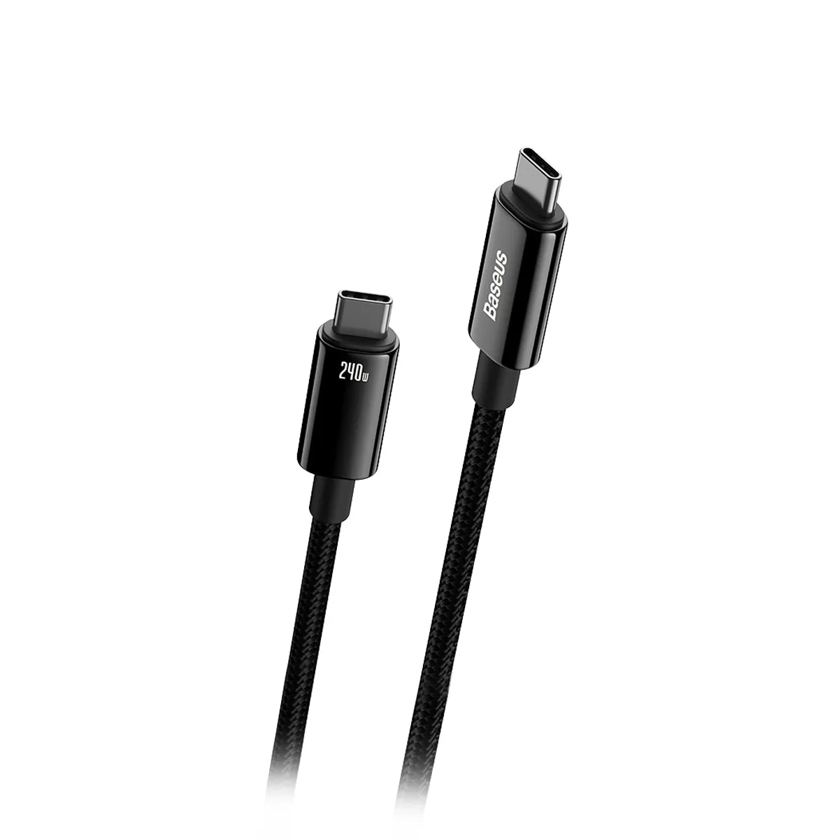 Baseus Tungsten Gold | USB-C Type-C 240W Power Delivery-kabel Samsung AFC Huawei SCP Quick Charge 3m – bilde 3