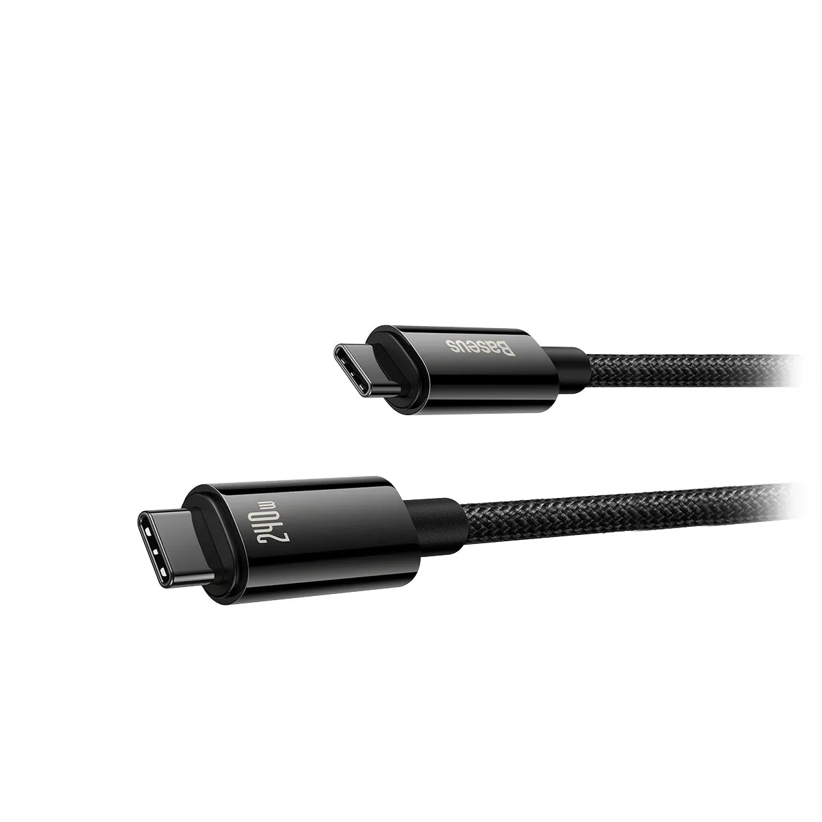 Baseus Tungsten Gold | USB-C Type-C 240W Power Delivery-kabel Samsung AFC Huawei SCP Quick Charge 3m – bilde 4