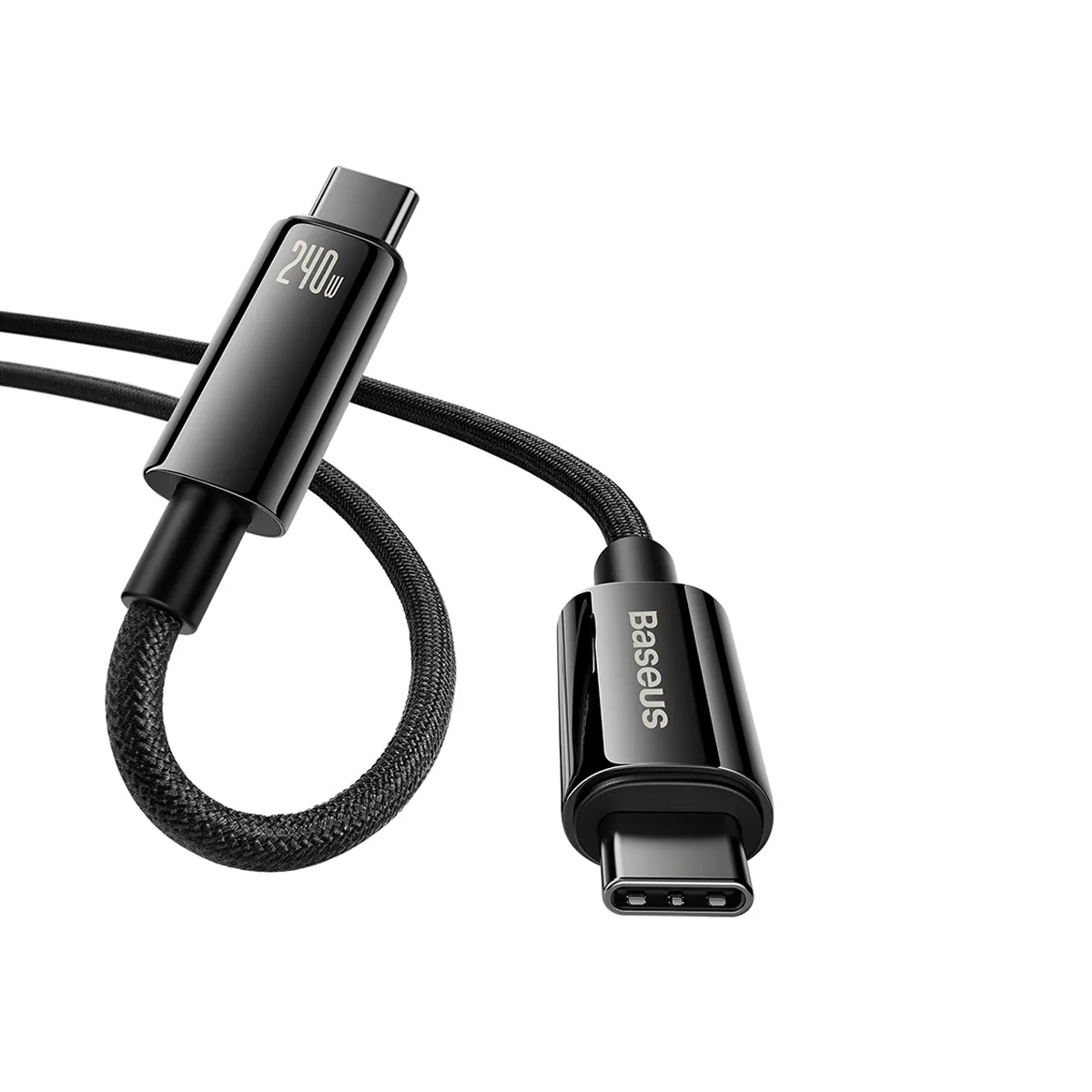 Baseus Tungsten Gold | USB-C Type-C 240W Power Delivery-kabel Samsung AFC Huawei SCP Quick Charge 3m – bilde 5