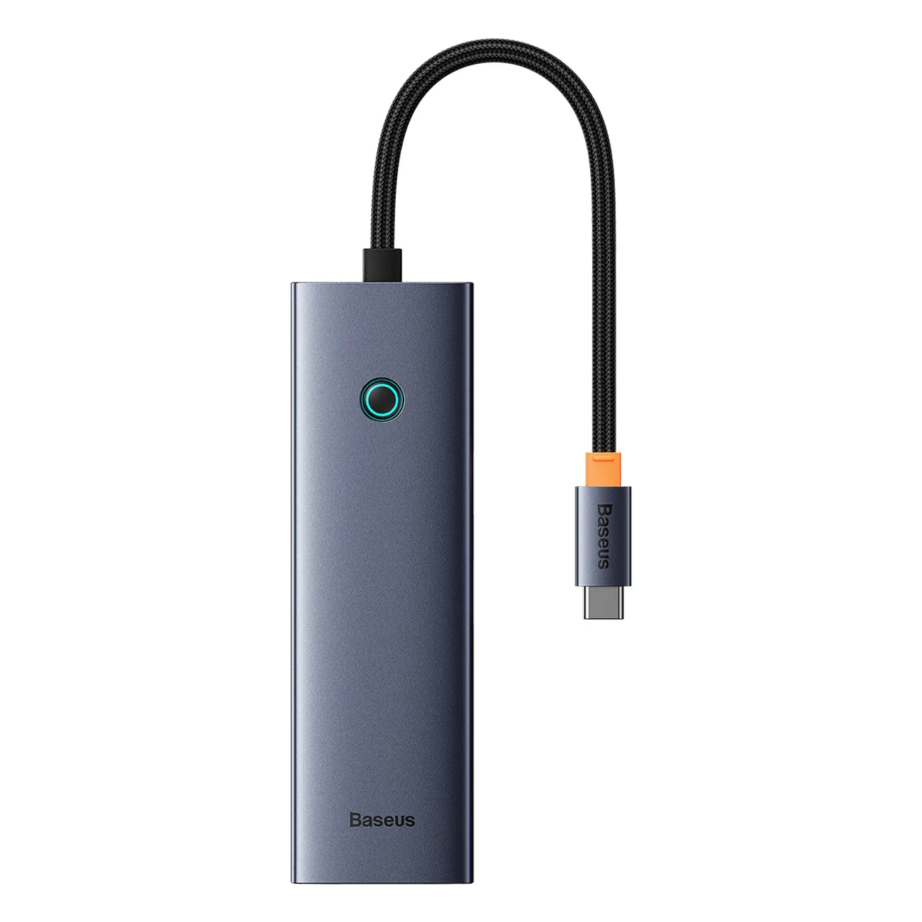Baseus UltraJoy Series | USB-C-hub 5-i-1 HDMI 4K og 4x USB-A 3.0 – Grå (ny versjon) – bilde 5
