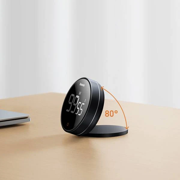 Digitalt magnetisk LED HD-timerminuttstoppur │ Baseus Heyo Rotation Pro – bilde 6