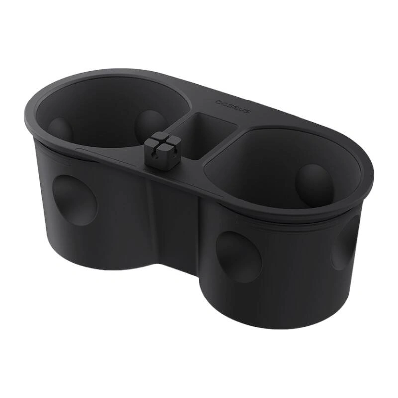 Koppholder innlegg Tesla Model 3 2020 - 2023 / Tesla Model Y 2020 -> │ Grå Baseus T-Space Series Cup Holder for Tesla Twilight Grey