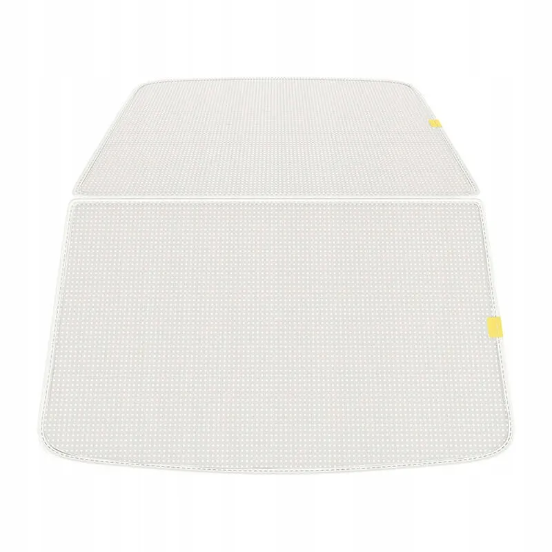Solskjerm til takvindu Tesla Model Y │ Soltak beskyttelse Baseus T-Space Series Car Skylight Sunshade Double Layer Version Moon White – bilde 7