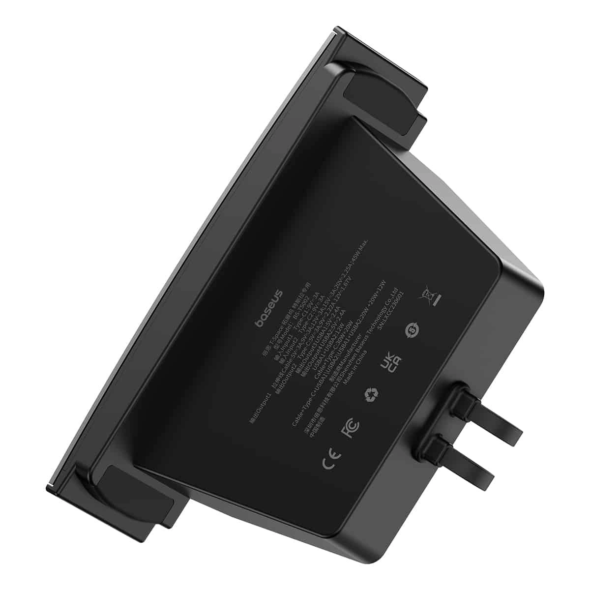 USB Hub 45W for Tesla Model 3 2019 - 2023 / Model Y 2020 - 2025 │ med innebygd USB-C-kabel Baseus T-Space – bilde 5
