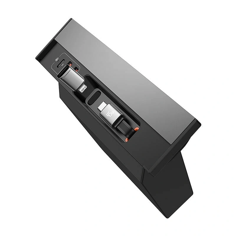 USB Hub 45W for Tesla Model 3 2019 - 2023 / Model Y 2020 - 2025 │ med innebygd USB-C-kabel Baseus T-Space – bilde 6
