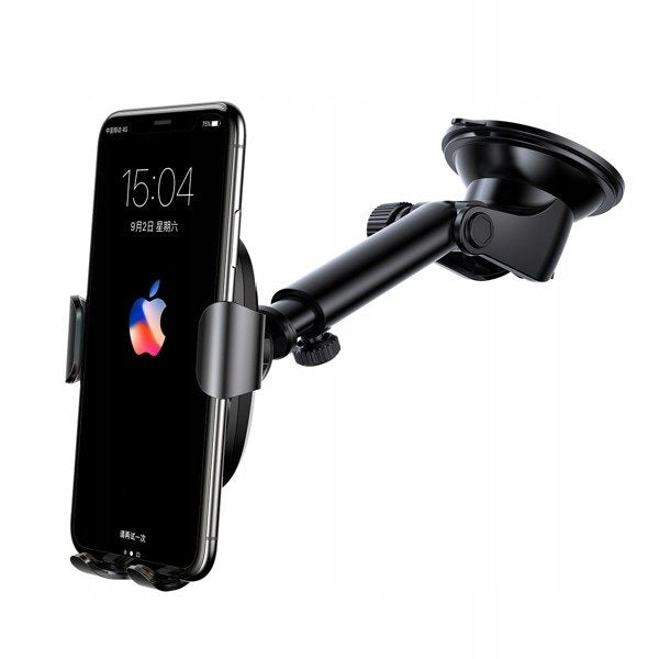 Baseus Wireless Charger Gravity Car Mount | Bilholder med trådløs lading Qi 10W for frontrute og dashbord